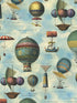 Σετ Ευχετήριες Κάρτες Μεσαίο - Hot Air Balloons