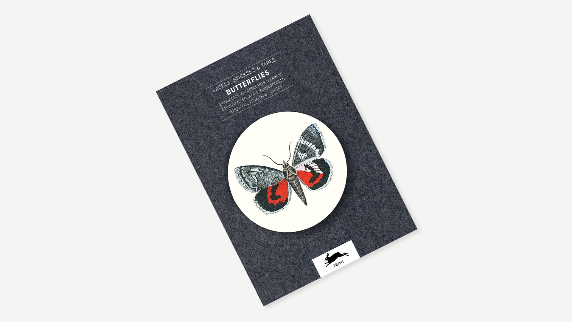 Butterflies - Books with labels and stickers