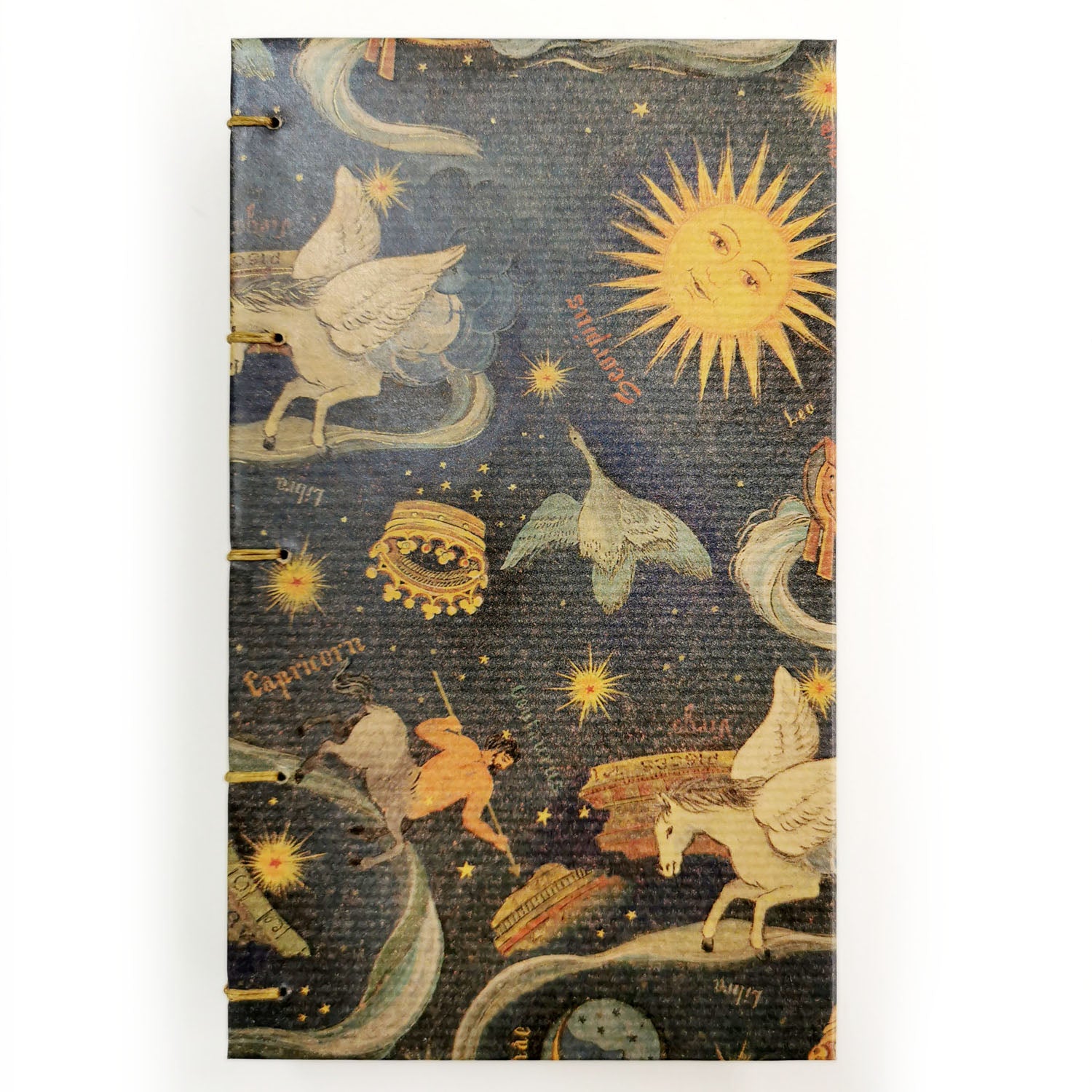 Handmade Notebook with Byzantine Binding - Pegasus