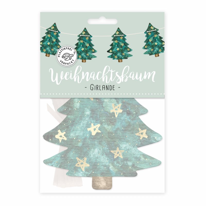 Christmas garland - Christmas tree