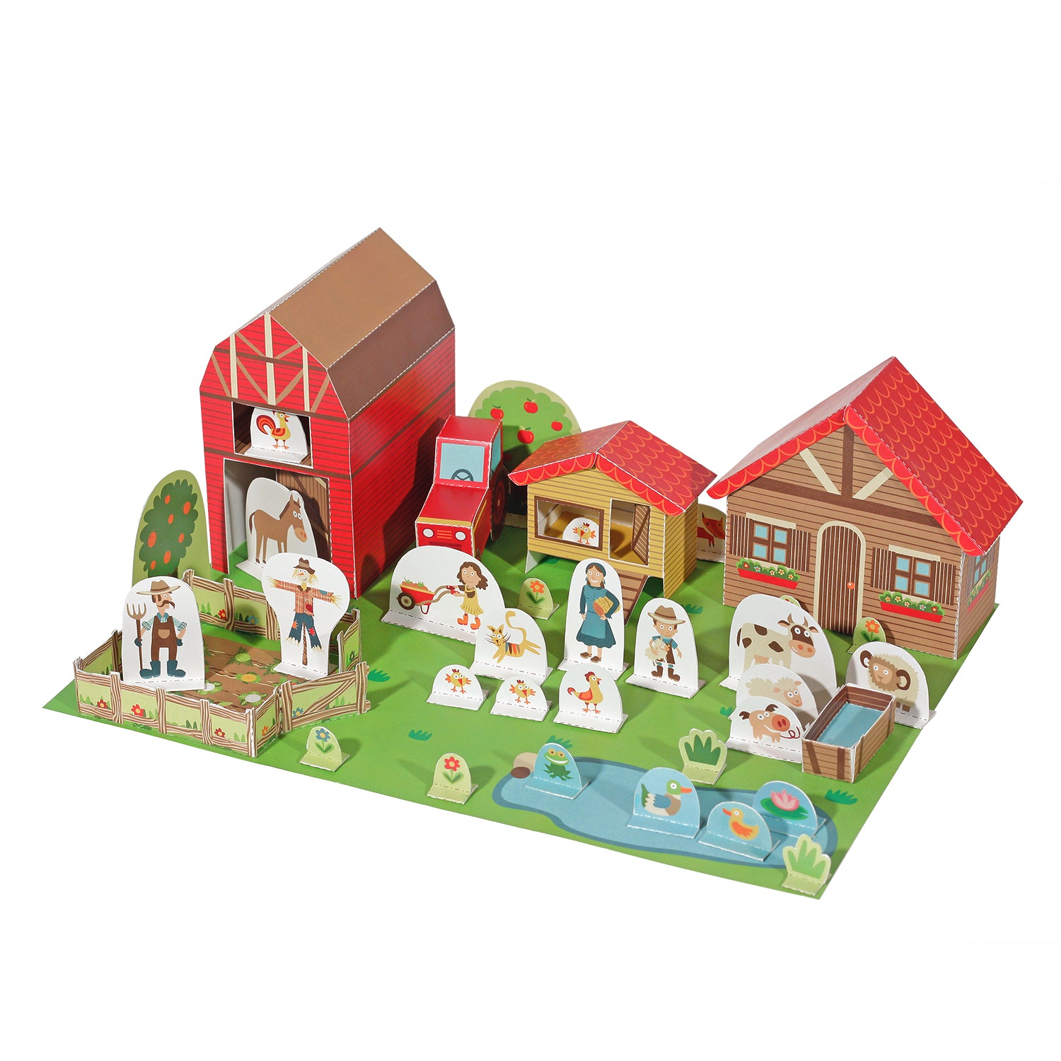 Board Game - Paper Toy Farm