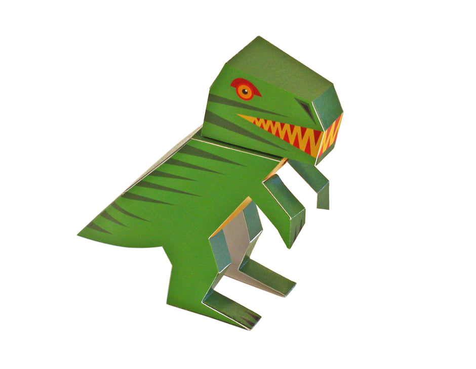 Σετ 4 Δεινοσαύρων - Paper Toy