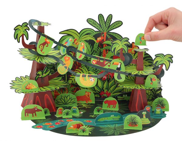 Board Game - Tropical Forest Paper Toy